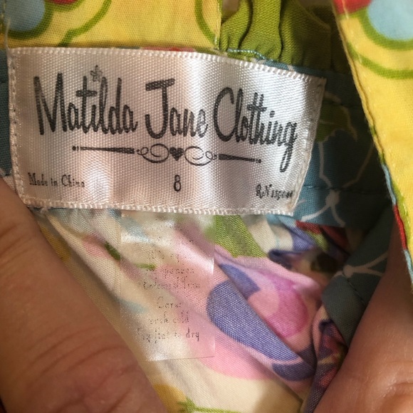 Matilda Jane Art In The Park Top Girls Size 8 - Picture 4 of 6